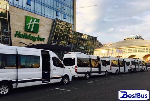 Minibus rental service in Tbilisi